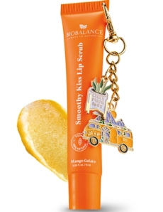 БИО БАЛАНС бальзам для губ отшелушивающий Mango Gellato (+ сюрприз) N1