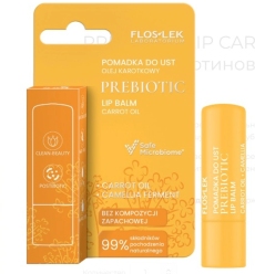 Флослек Prebiotic Lip Care бальзам для губ с морковным маслом N1