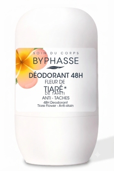 Byphasse Deodorant Roll-on 48h Tiare Flower N1