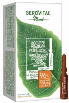 Gerovital Plant booster vitalitate si stralucire fiole №10 N10