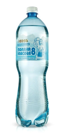 Вода минер. Поляна Квасова 8 (слаб газ.)