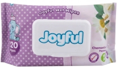 Joyful влажные салфетки с ромашкой N120