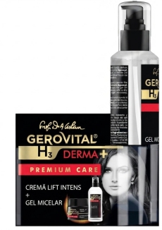 Геровитал H3 Derma+ Premium Care Промо Пакет Интенсивный лифтинг-крем 50 мл+ мицеллярный гель 150 мл
