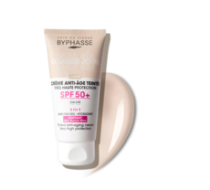Бифаз Anti-Aging крем для лица тональный (светлый) SPF50 N1