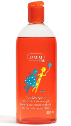 Ziaja Kids Bubble Gum Spuma de baie duş pentru copii N1