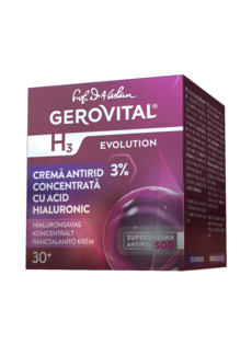 Gerovital H3 Evolution Crema Antirid cu acid hialuronic 50 ml N1