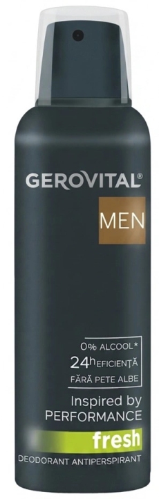 Gerovital Men Deodorant Antiperspirant Fresh N1