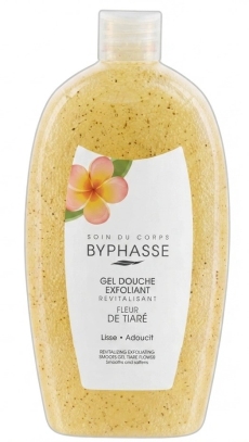 Byphasse Gel de dus exfoliant revitalizant Tiare Flower