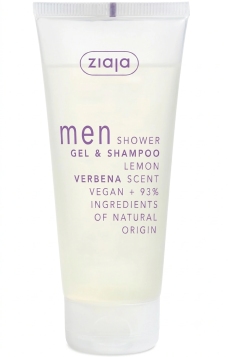 Зиажа MEN гель для душа и шампунь Lemon Verbena N1