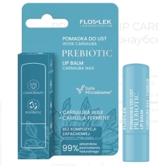 Флослек Prebiotic Lip Care бальзам для губ с карнаубским воском N1