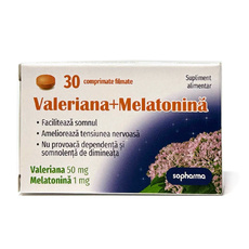 Valeriana + Melatonina N30