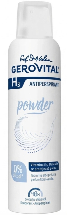 Gerovital H3 Deodorant Antiperspirant Powder N1