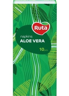 Носовые салфетки RUTA ALOE VERA N10