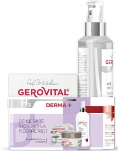 Геровитал H3 Derma+ Промо Пакет крем против морщин + мицеллярная вода