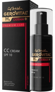 Геровитал H3 Derma+ Premium Care СС крем SPF 10