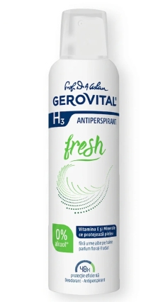 Gerovital H3 Deodorant Antiperspirant Fresh N1