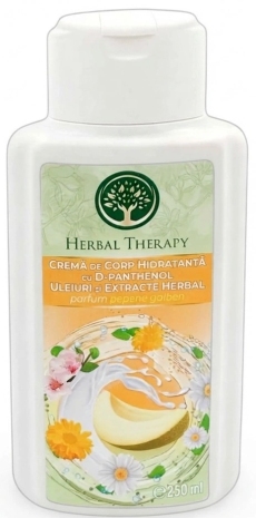 Crema de corp hidratanta cu D-Pantenol, uleiuri si extr.herbal N1