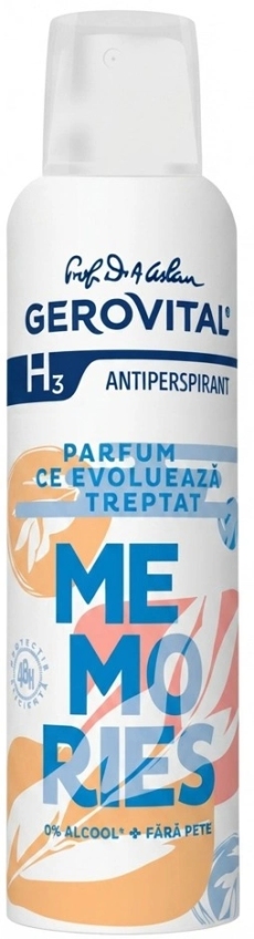 Gerovital H3 Deodorant Antiperspirant Memories N1