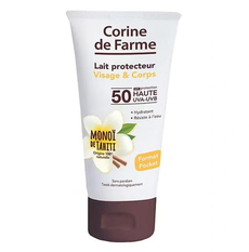 Корин де Фарм Sun Manoi солнцезащитное молочко для лица и тела SPF 50 N1
