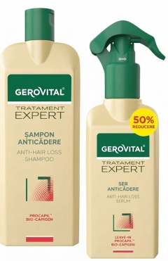 Gerovital Tratament Expert Pachet Promo samp.anticadere +ser anticadere N1