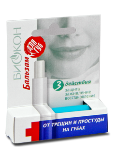 Бальзам для губ Биокон от трещин и простуды 4,6 г N1