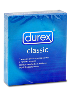 Презервативы Дюрекс Classic N3