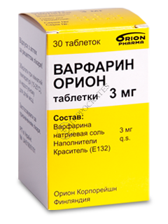 Варфарин Орион N30
