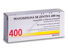 Pentoxifilina SR Zentiva N20