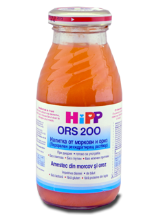 ХИПП ОРС 200 Морковно-рисовый отвар (с 6 -ти месяцев) 200 мл /2300/ N1