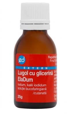 Lugol cu glicerina-Eladum