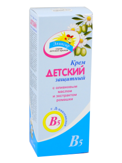 Eliksir crema-balsam pentru copii protectoare cu ulei de masline si extract de musetel N1