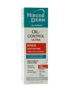 Biokon Hirudo Derm Oil Problem OIL-CONTROL ULTRA crema pentru fata matifianta N1