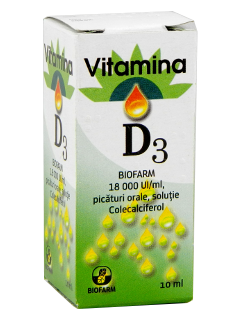 Vitamina D3 Biofarm N1