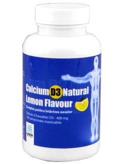 Calcium-D3 Natural Lemon Flavour Leben N120