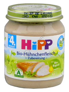 HIPP Preparat din carne de gaina (4 luni) 125 g /6020/ N1