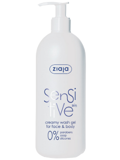 Ziaja Sensitive Crema-gel pentru spalarea fetei si corpului  N1