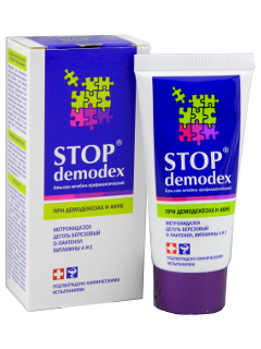 STOP DEMODEX balsam pentru fata si corp N1
