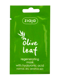 Зиажа Olive Leaf Маска для лица с гиалуроновой кислотой  N1