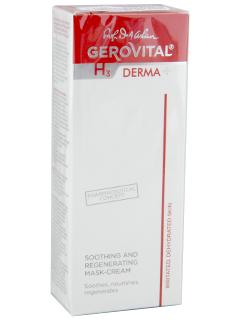 Геровитал H3 Derma+ крем-маска успокаивающая регенерирующая 50 мл N1