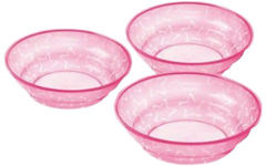 Farfurii pentru copii 3 buc. (12+) (roz)/43031610