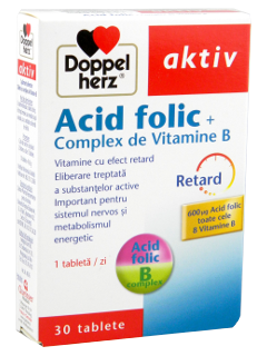 Doppelherz Ac.folic + Complex de Vitamine B Retard N30