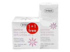 Ziaja Jasmine Crema de zi antirid (50+)+ Jasmine Crema de ochi (50+)  N1