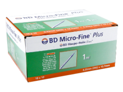 Шприцы инсулиновые MICRO-FINE+ 1 мл U-100 № 100 N1
