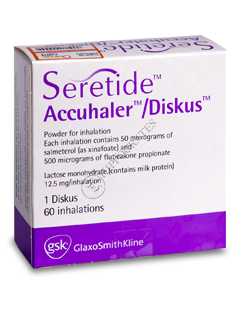 Seretide Accuhaler/Diskus N60