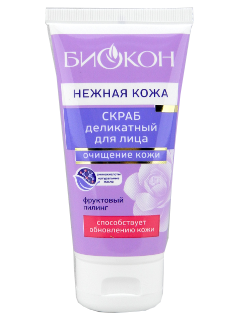 Биокон Нежная кожа скраб для лица N1