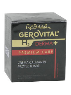 Геровитал H3 Derma+ Premium Care защитный успокаивающий крем  N1