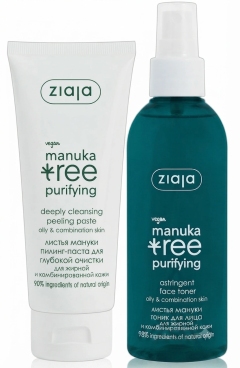 Ziaja Manuka Tree Peeling + toner N1