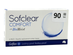 Контактные линзы Sofclear Comfort 1 luna -0,50 N6