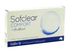 Контактные линзы Sofclear Comfort 1 luna -0,75 N6