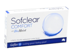 Контактные линзы Sofclear Comfort 1 luna -1,00 N6